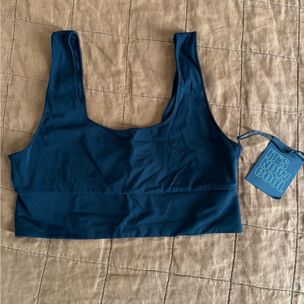 ITS NOW COOL black swim top